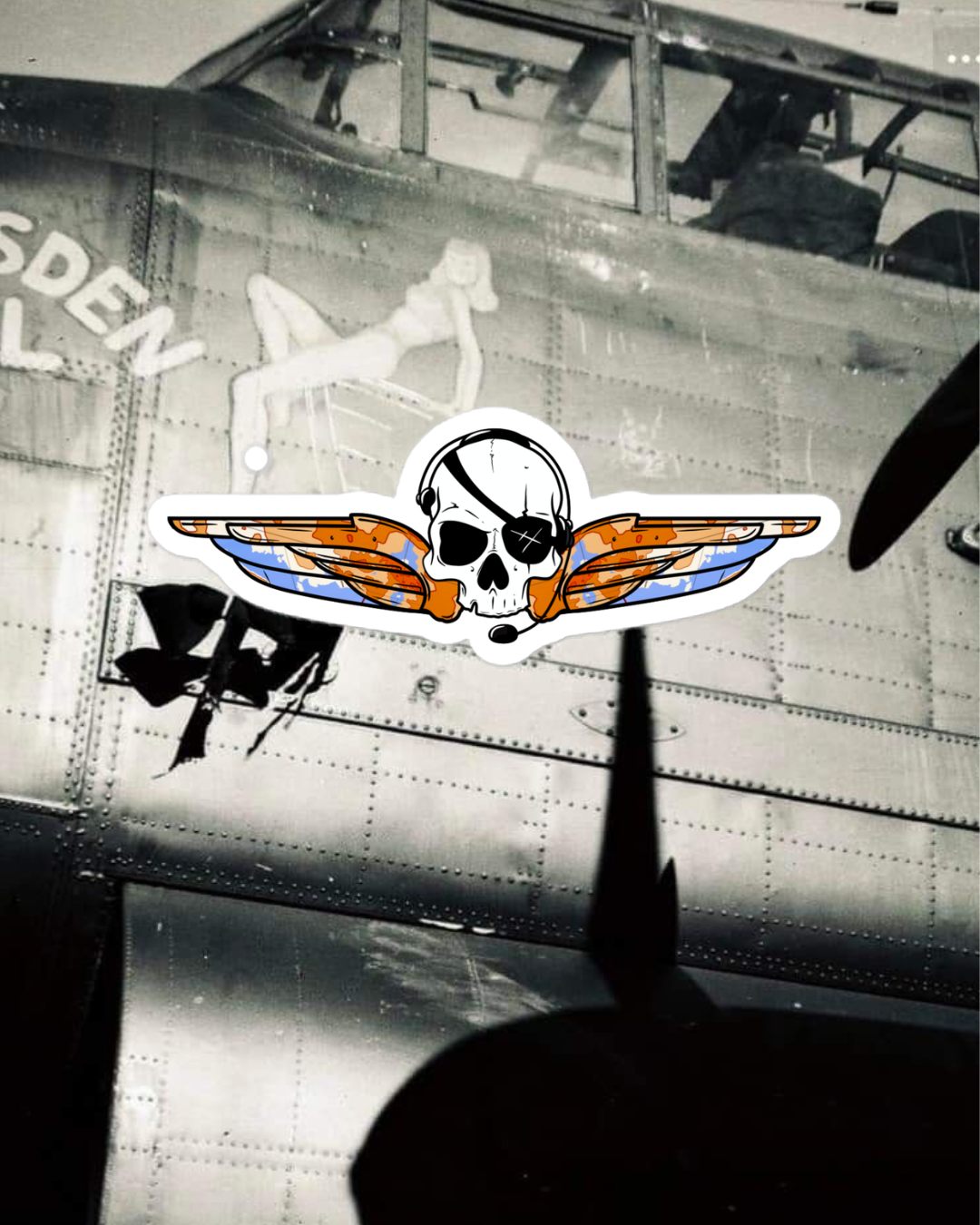 ScallyWings Charted vinyl decals