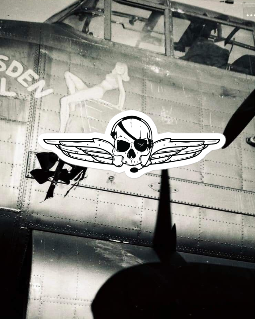 ScallyWings logo Sticker